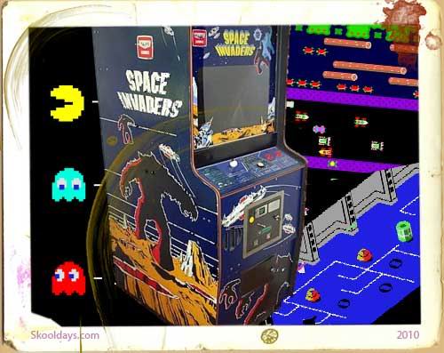 80s wet paint arcade game