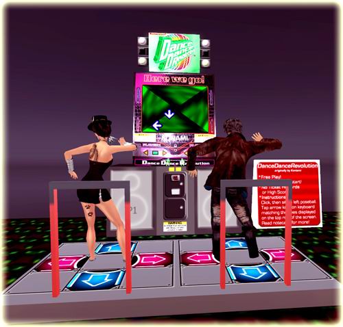standing arcade games